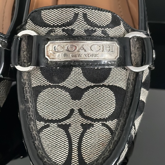 Coach Felisha Signature Jacquard Loafers 6.5 AND FREE COACH WALLET TOO!! - Picture 7 of 7